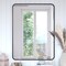 Flash Furniture Jada 40 x 30 Decorative Wall Mirror - Rounded Corners, Matte Black HMHD-22M198YBN-BK-GG - alternate 2